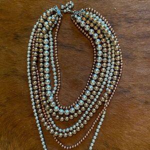 Gorgeous 7-strand necklace